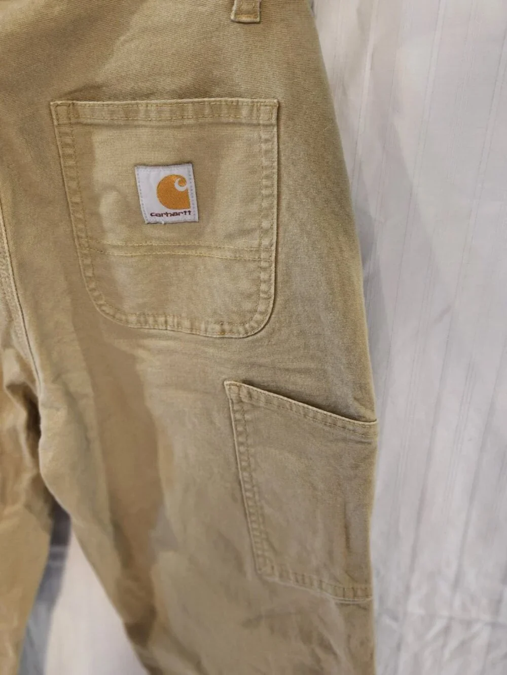 Boys Carhartt Canvas Carpenter Pants & NASA Space Shuttle Tee Bundle Size 14